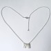 00 9560S MOP Scapular Necklace 16+2"