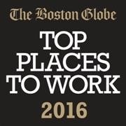 Boston Globe Top Places to Work Logo