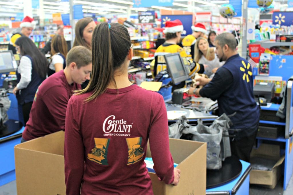 Gentle Giant Movers Sponsors 2017 Boston Bruins Holiday Toy Drive
