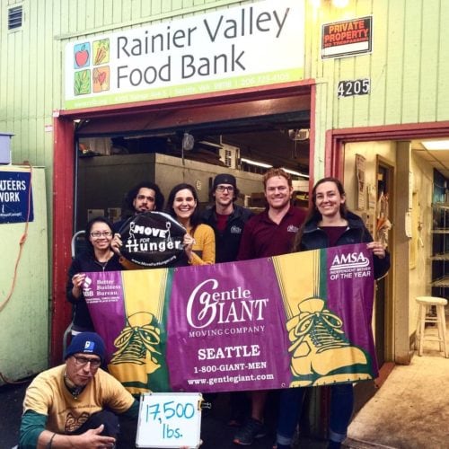 Gentle Giant Partners with Move for Hunger