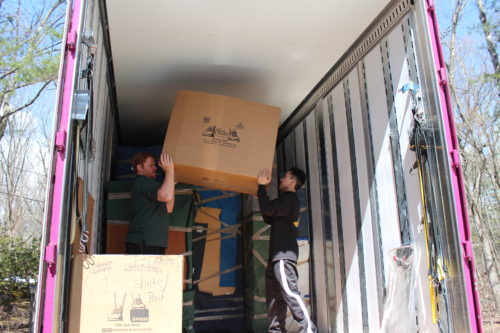 Why Our Giants Run While Moving Boxes